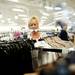 Salem resident Jan Grant looks at a clothing rack at Nordstrom Rack on Tuesday, April 16. AnnArbor.com I Daniel Brenner